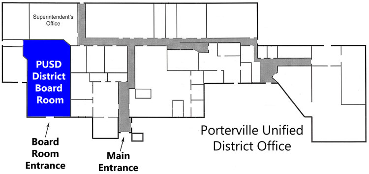 Meeting Schedule – School Board – Porterville Unified School District
